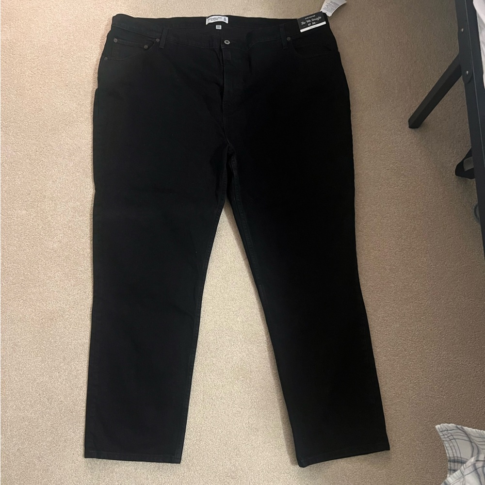 Abercrombie & Fitch Ultra High Rise Black Jeans